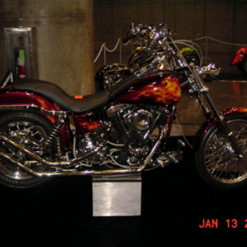 Motorcycle on Display – Masher